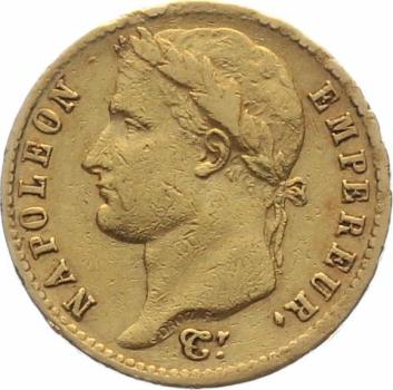 Frankreich 20 Francs 1811 A - Napoleon Empereur